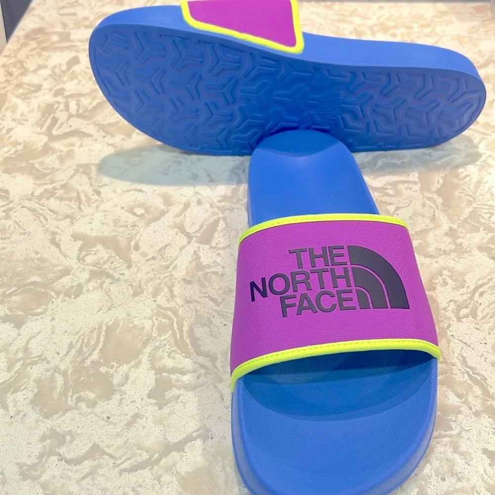 North Face Men’s Base Camp Slide III Super Sonic Blue Size 10